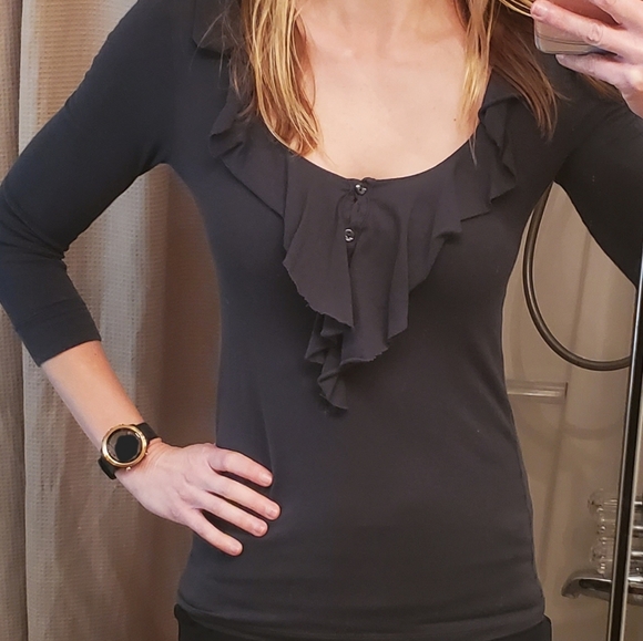 J. Crew 3/4 sleeve scoop - Picture 1 of 4